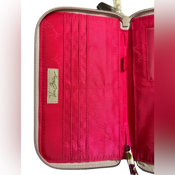 NWOT Vera Bradley Make Me Blush wristlet/wallet - Picture 5 of 6